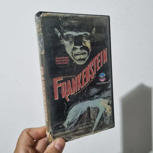 Frankenstein Vhs Legendado Continental Video