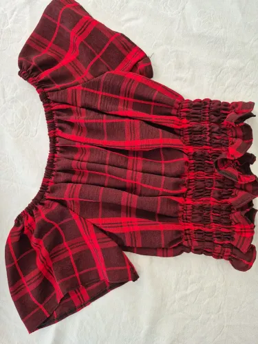 Blusa xadrez infantil 12 anos