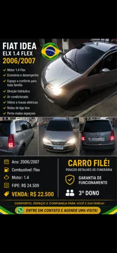 Fiat Idea ELX 1.4 MPI Fire Flex 8V 5P 2007
