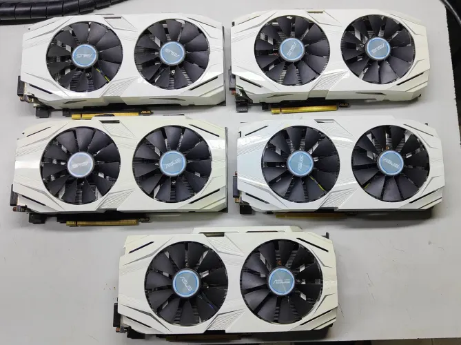 5 placas de vídeo ASUS GTX 1060 6GB (LEIA O ANÚNCIO)