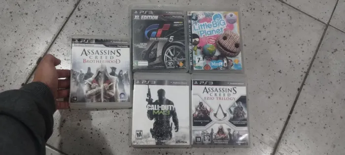 5 jogos ps3