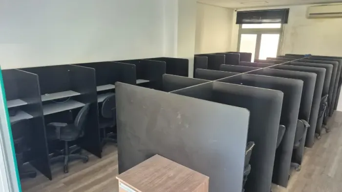 Baias de Atendimento Call Center PAs Estação de Trabalho