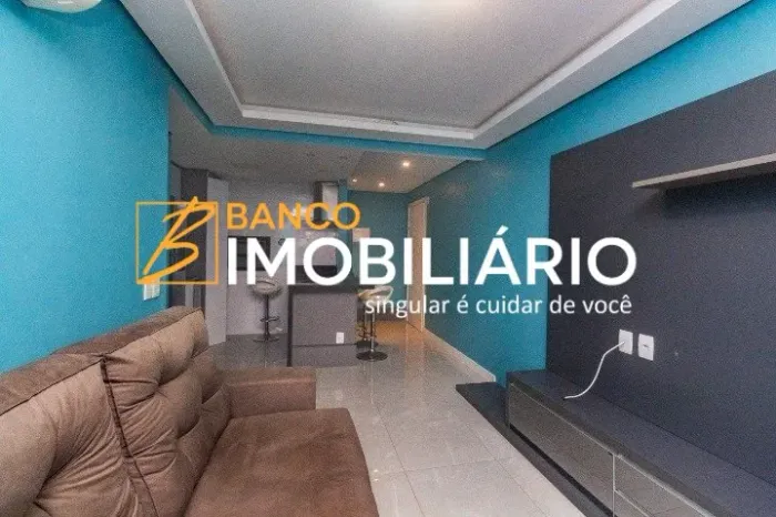 Apartamento mobiliado com 1 quarto e 53m² para alugar no bairro Petrópolis.