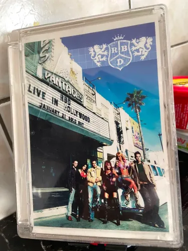 RBD - DVD live in Hollywood (versão acrílica) importada do México - leia o anúncio