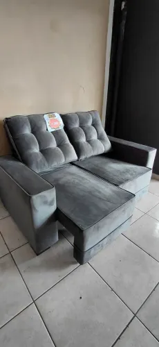 Sofá reclinável com oferta 