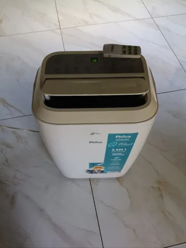 Ar condicionado portátil 5 em 1. 12 mil BTUs 
