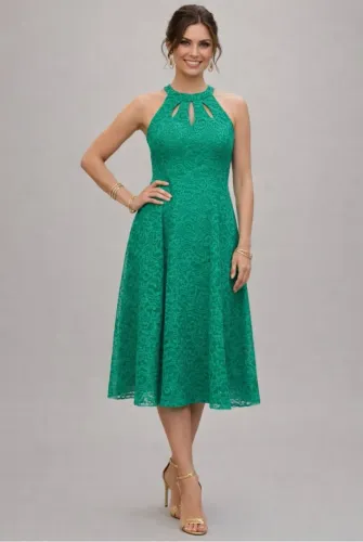 Vestido Verde De Festa