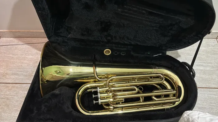 Tuba Weril J370 Sib + Capa protetora + Bocal