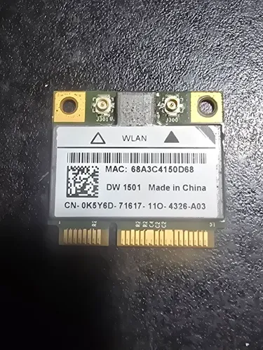 Placa WiFi Dell DW1501