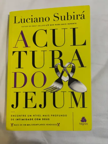 Livro a cultura do jejum