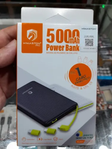 Carregador Portátil Power Bank 5000mAh