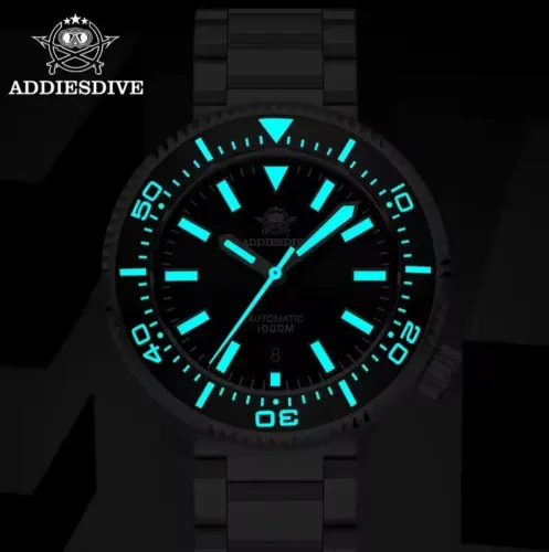 Relógio Addiesdive MY-H6 Automático safira 1000M