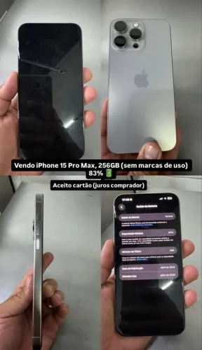 IPHONE 15promax 256gb 