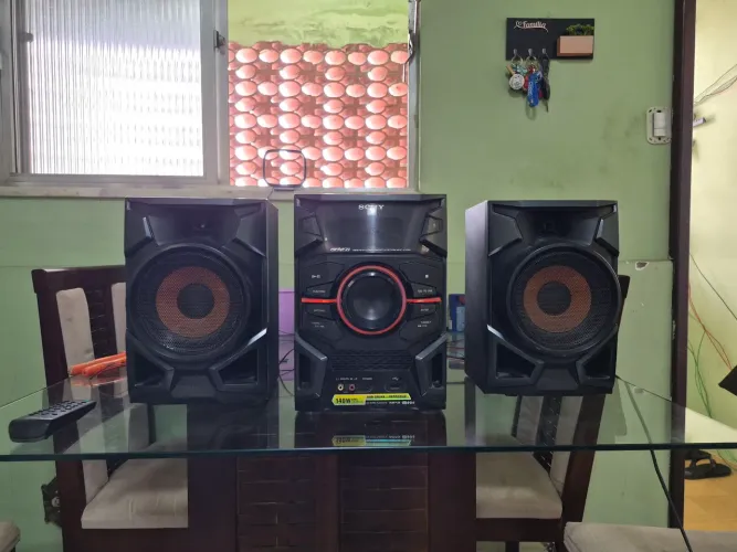 Mini System Sony EX66 c/ controle remoto