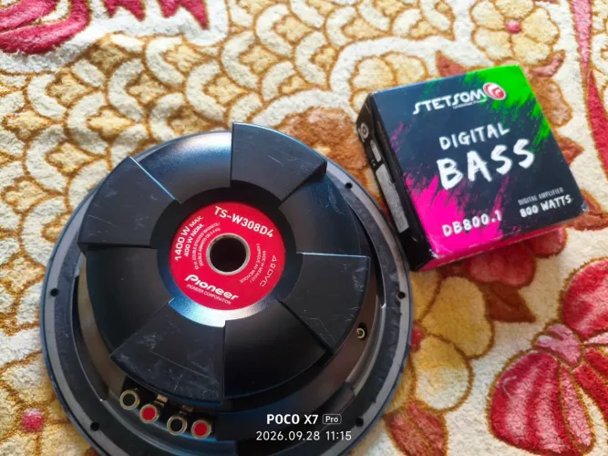 Sub Pioneer 308D4 + Stetsom 800.1