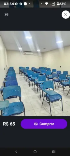 Vende-se cadeira escolar