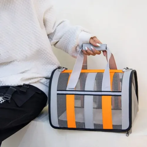 Bolsa Pet para Transporte Dobrável