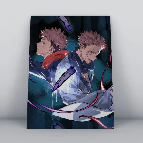 Placa MDF Jujutsu Kaisen 20x30 cm