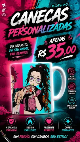 Canecas Personalizadas Porcelana Tema que desejar