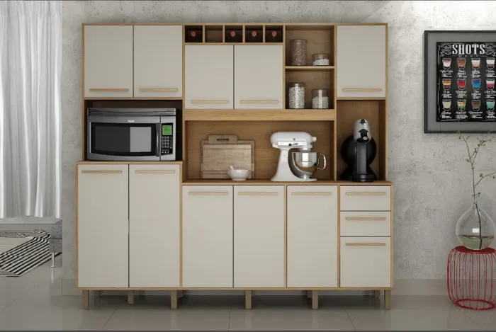Cozinha Suspensa Átria 1,65m