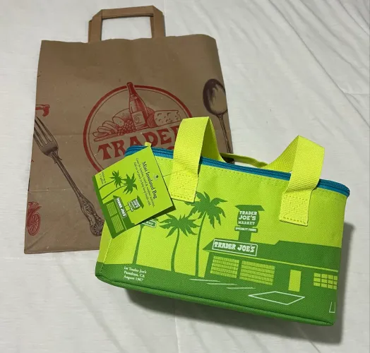 Bolsa Térmica Trader Joe?s - Mini Insulated Tote Bag verde