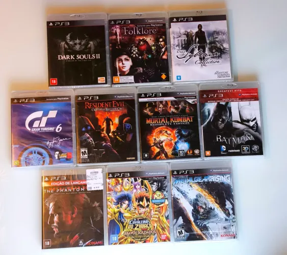 Jogos Lacrados de PS3