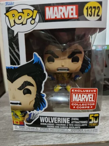 Wolverine Funko Pop Atrações Fatais