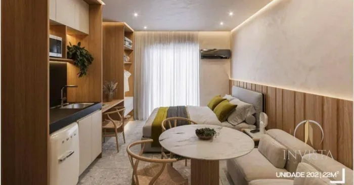 Flat com 1 dormitório à venda, 17 m² - Tambaú - João Pessoa/PB