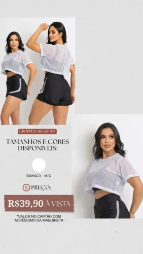 Cropped arrastão