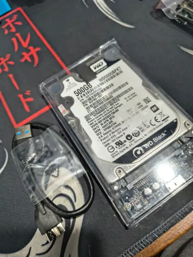HD externo 500gb WD black