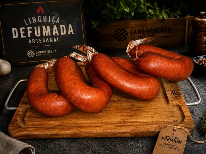 Linguiça Blumenau e salames