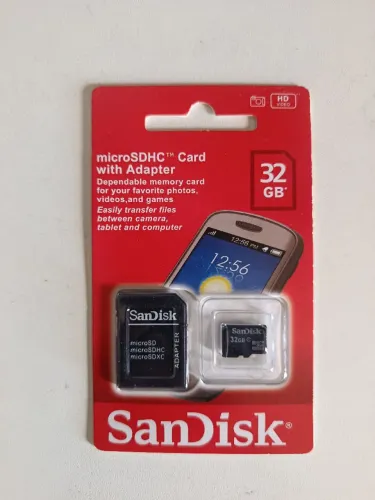 Cartão de memória Sandisk 32GB / MEGA PROMOÇÃO