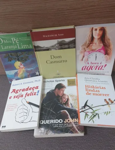 Lote de livros