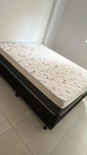 Cama Box Casal + Colchão - Excelente Estado PROMOÇÃO
