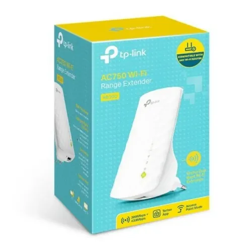 REPETIDOR WI-FI TP-LINK RE200 AC750MBPS - NOVO 2970