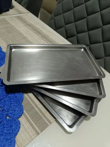4 Bandejas Inox Odontológica