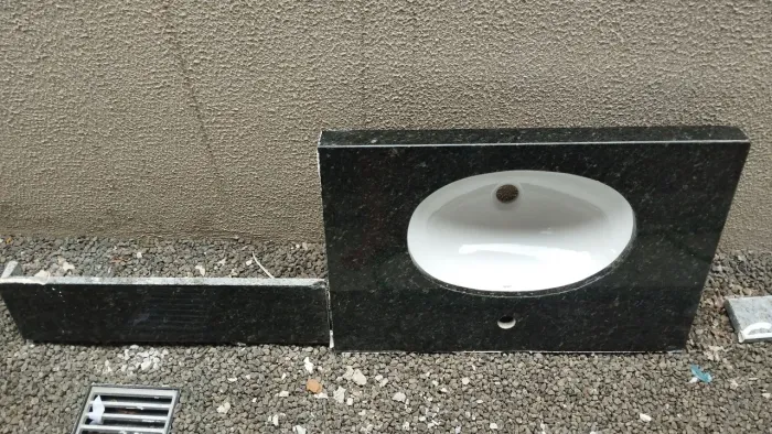 Pia para banheiro granito