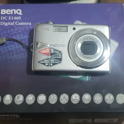 Câmera Digital BenQ DC E1460 - 14MP - Na Caixa (Usada/Bem Conservada)