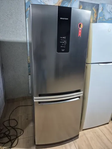 Geladeira Brastemp inox inverse 447lt