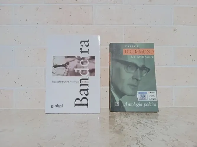 Antologia poética Manuel Bandeira e Carlos Drummond Andrade