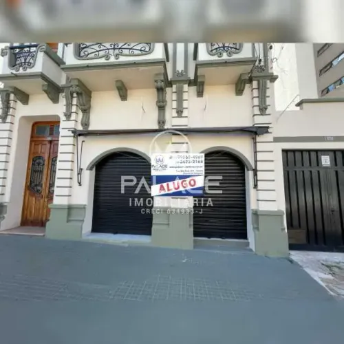 salão para alugar em centro, piracicaba 81m²
