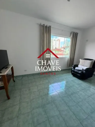 Apartamento com 2 dormitórios à venda, 61 m² por R$ 400.000,00 - Campo Grande - Santos/SP