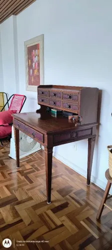 Escrivaninha antiga madeira 