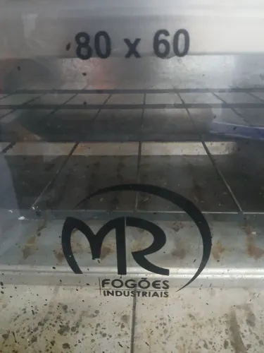 Forno de pizza industrial