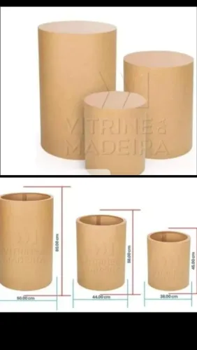 Kit 3 Cilindros MDF 