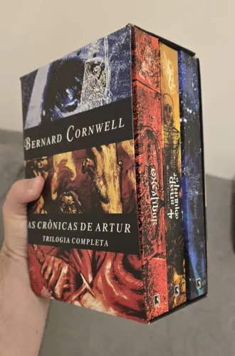 Box 3 Livros - As Crônicas De Artur