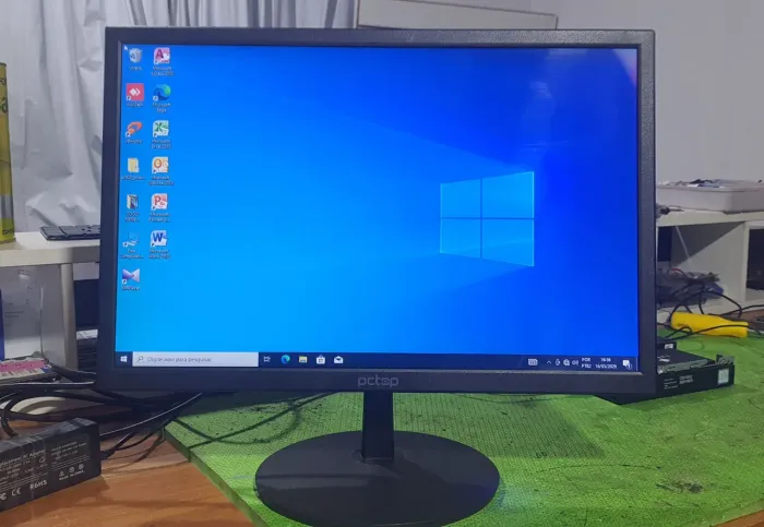 Monitor 19 vga hdmi seminovo C garantia
