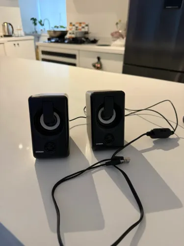 Caixa de Som Satellite AS-2301 USB 6W RMS (Preta) - Ótimo Estado