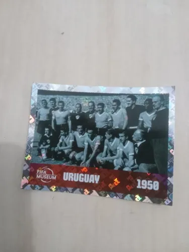 Figurinha rara do álbum da copa Uruguay 1950