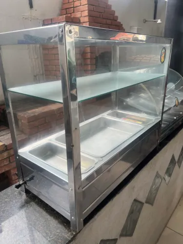 Estufa para cachorro quente a gás